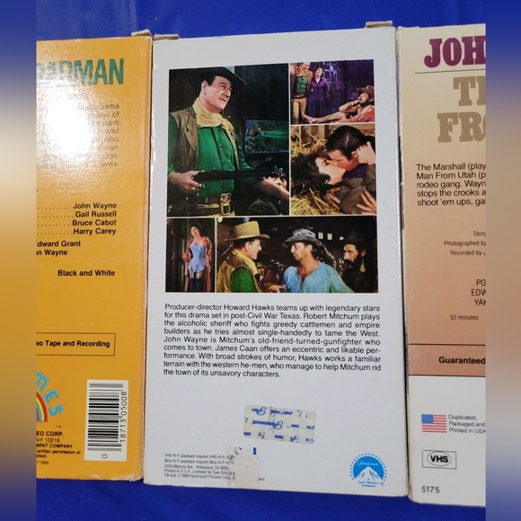 Classic John Wayne VHS - Picture 7 of 8